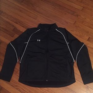 UNDER ARMOUR MEN’S FULL ZIP RUNNING JACKET LARGE